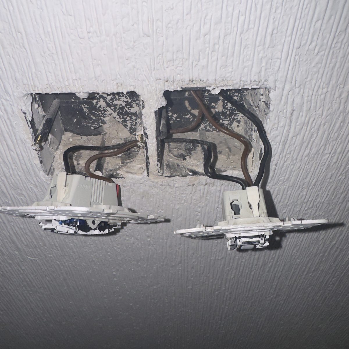 Focos antes de instalar