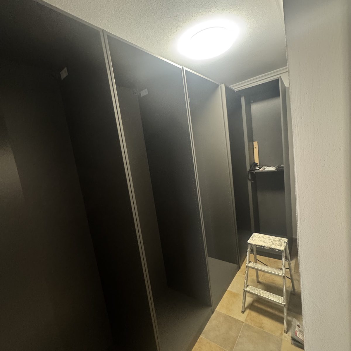 Armario empotrado terminado