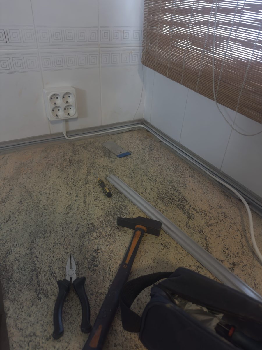 Instalación eléctrica terminada